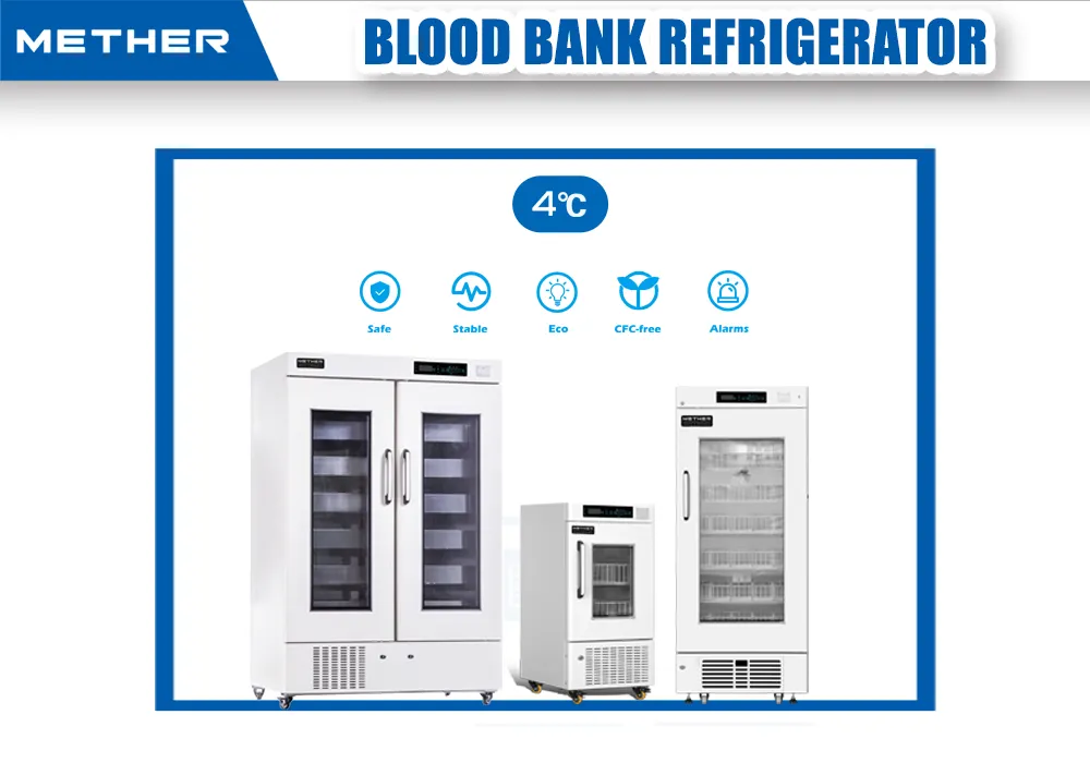Embarquer sur la précision : dévoilement du réfrigérateur de la banque de sang biomédicale METHER
        