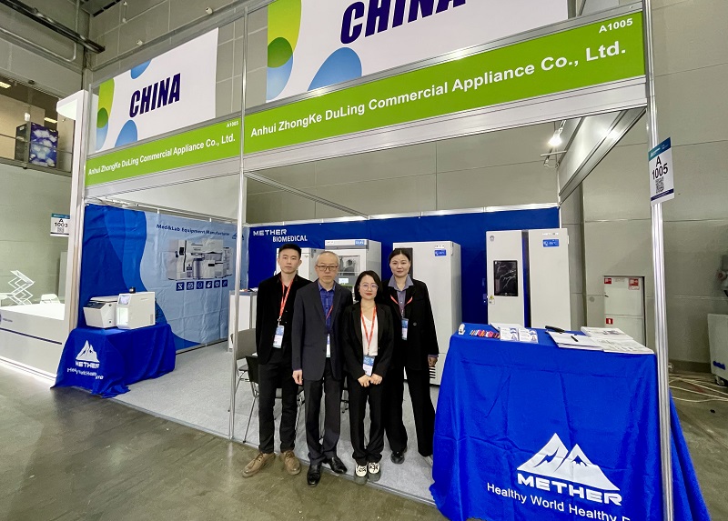 METHER présente ses solutions de stockage et de laboratoire à très basse température à Analitika Expo 2025 à Moscou