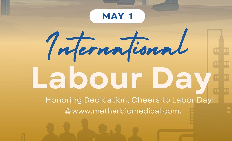 Avis de jour férié de la fête du Travail de METHER